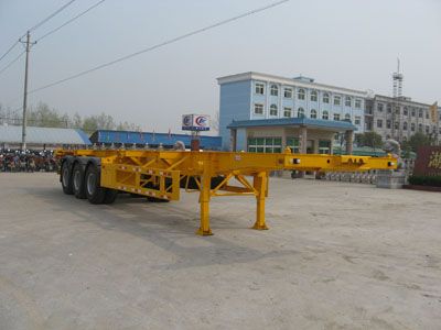 CLW9400TJZG型集装箱运输半挂车 CLW9400TJZG型集装箱运输半挂车