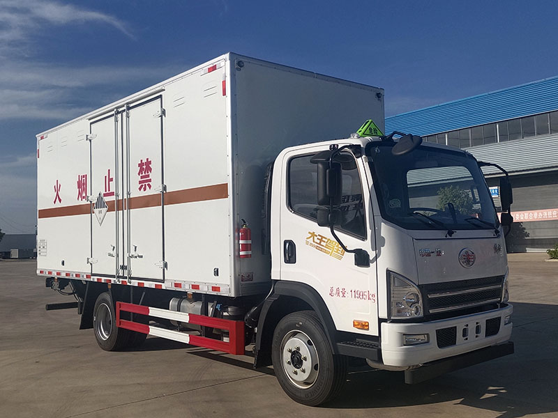 解放杂项危险物品厢式运输车(9类) 解放杂项危险物品厢式运输车(9类)