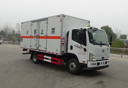 解放杂项危险物品厢式运输车(9类) 解放杂项危险物品厢式运输车(9类)