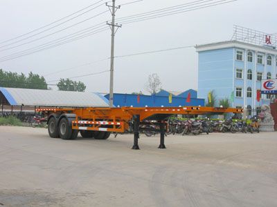 CLW9350TJZG型集装箱运输半挂车 CLW9350TJZG型集装箱运输半挂车