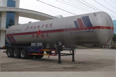 CLW9408GYQB型液化气体运输半挂车 CLW9408GYQB型液化气体运输半挂车