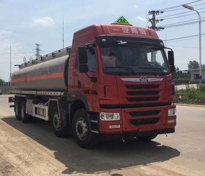 解放(国六)30方铝合金运油车 解放(国六)30方铝合金运油车