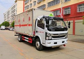 东风(国六)易燃气体厢式运输车 东风(国六)易燃气体厢式运输车