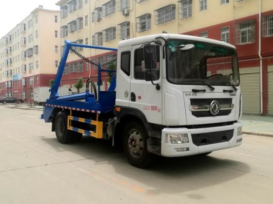 东风D9(国六)8方摆臂式垃圾车 东风D9(国六)8方摆臂式垃圾车