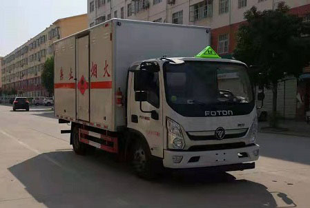 福田易燃液体厢式运输车(3类) 福田易燃液体厢式运输车(3类)