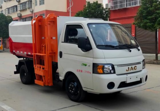 江淮3方(国六)挂桶式垃圾车 江淮3方(国六)挂桶式垃圾车