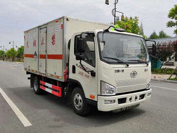 解放杂项危险物品厢式运输车(9类) 解放杂项危险物品厢式运输车(9类)