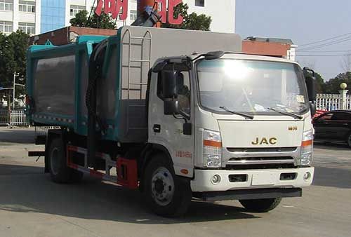 江淮14方(国六)挂桶垃圾车 江淮14方(国六)挂桶垃圾车