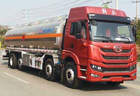 解放(国六)29方铝合金运油车 解放(国六)29方铝合金运油车