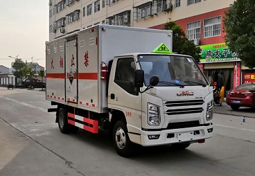 江铃腐蚀性物品厢式运输车(8类) 江铃腐蚀性物品厢式运输车(8类)