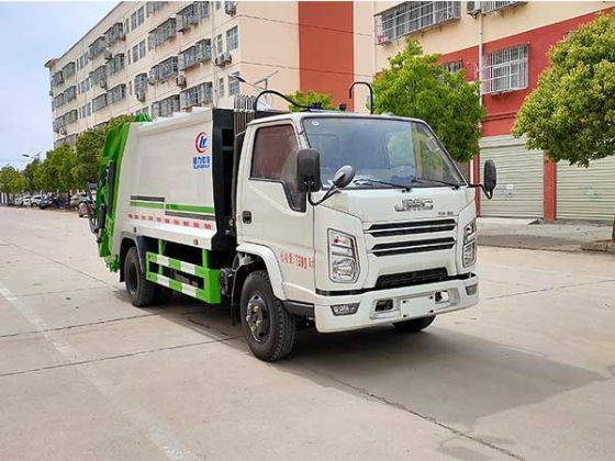 江铃(国六)6方压缩式垃圾车 江铃(国六)6方压缩式垃圾车