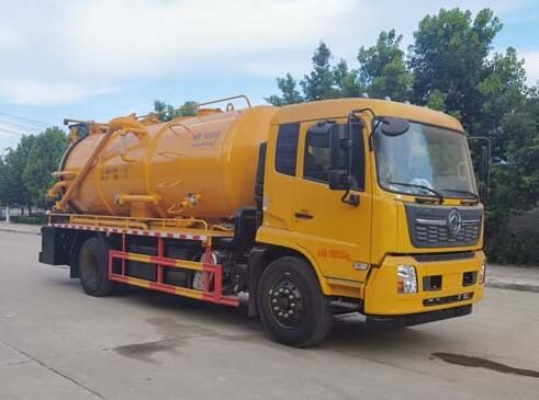 东风天锦(国六)15方清洗吸污车 东风天锦(国六)15方清洗吸污车