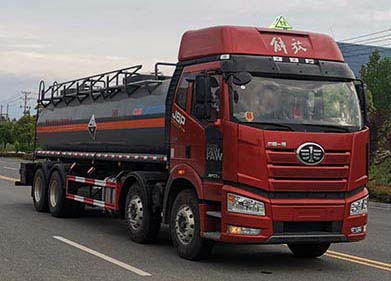 解放19方腐蚀性物品罐式运输车 解放19方腐蚀性物品罐式运输车