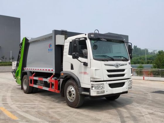 解放(国六)14方压缩式垃圾车 解放(国六)14方压缩式垃圾车
