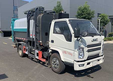 江铃5方(国六)挂桶垃圾车 江铃5方(国六)挂桶垃圾车