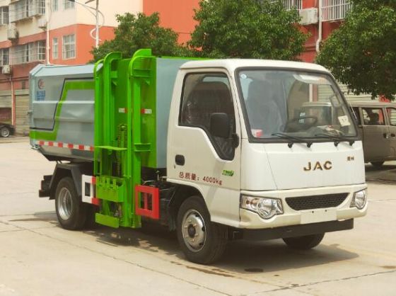 江淮4方(国六)挂桶垃圾车 江淮4方(国六)挂桶垃圾车