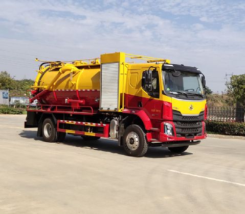 柳汽(国六)14方清洗吸污车 柳汽(国六)14方清洗吸污车