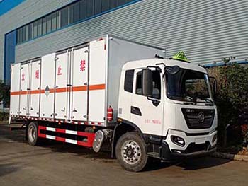 东风天锦杂项危险物品厢式运输车(9类) 东风天锦杂项危险物品厢式运输车(9类)