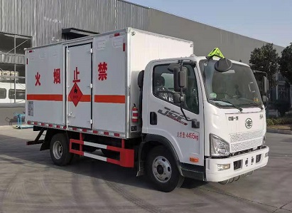 解放易燃液体厢式运输车(3类) 解放易燃液体厢式运输车(3类)