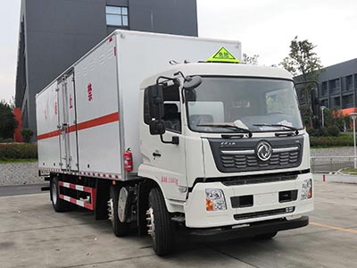 东风天锦杂项危险物品厢式运输车(9类) 东风天锦杂项危险物品厢式运输车(9类)