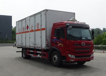 解放易燃液体厢式运输车(3类) 解放易燃液体厢式运输车(3类)