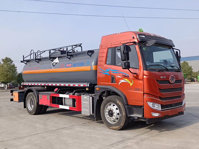 解放10方腐蚀性物品罐式运输车 解放10方腐蚀性物品罐式运输车