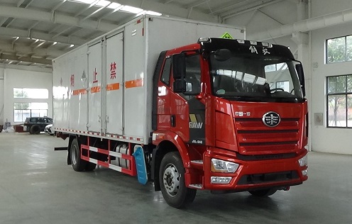 解放杂项危险物品厢式运输车(9类) 解放杂项危险物品厢式运输车(9类)